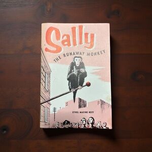 1955 ‘Sally The Runaway Monkey’ Vintage Children’s Book